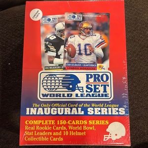 1991 Pro Set World League Inaugural Series Football Card Box